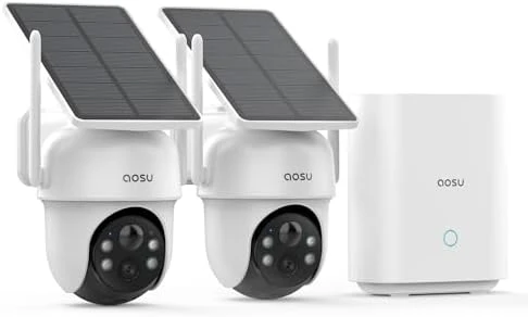 Security Cameras Wireless Outdoor, 6-Cam Kit — Security Camera, AOSU
