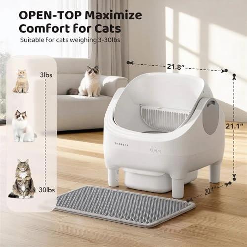 Self-Cleaning Cat Litter Box — Self-Cleaning Litter Box, Thereye
