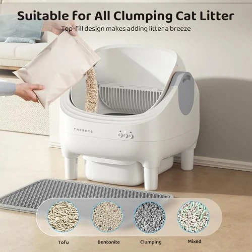 Self-Cleaning Cat Litter Box — Self-Cleaning Litter Box, Thereye