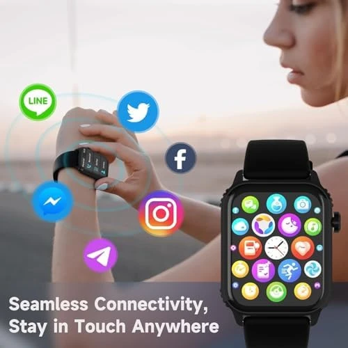 Smart Watch for Men with 120 Sports Modes — Smart Watch, TRAUSI