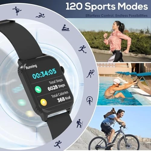 Smart Watch for Men with 120 Sports Modes — Smart Watch, TRAUSI