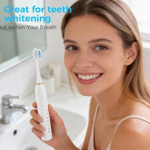 3 Pack Sonic Electric Toothbrush Set — Electric Toothbrush, Dnil