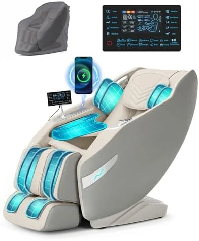 3D Zero Gravity Full Body Massage Chair with Heat — Massage Chairs, RelaxRelife