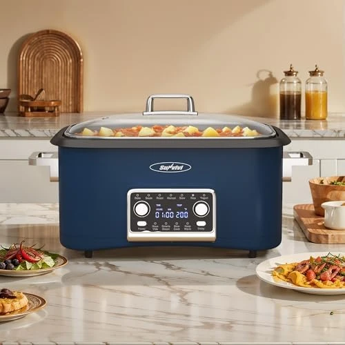 8QT Digital Multi-Cooker Food Warmer — Multicooker, SUNVIVIPRO