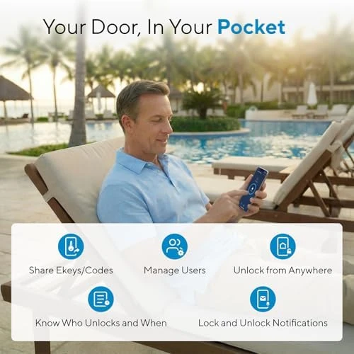 Bolt Fingerprint Smart Lock with Door Sensor — Smart Lock, ULTRALOQ