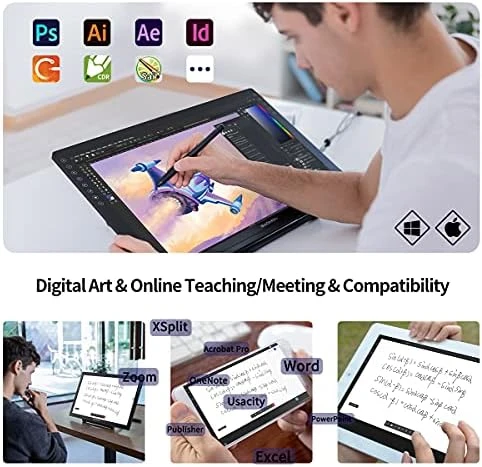 Drawing Tablet with Screen, 21.5 inch, Full-Laminated — Drawing Tablet, GAOMON