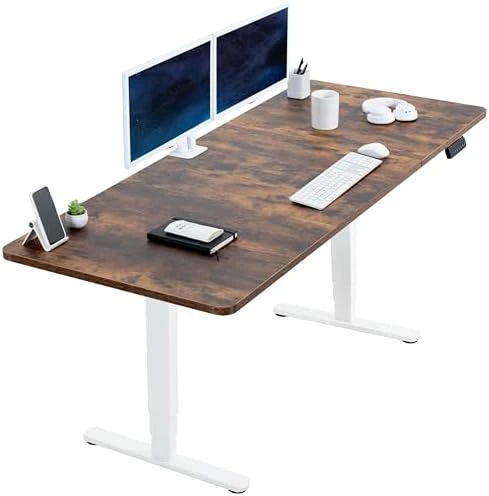 Electric Dual Motor Sit Stand Desk — Standing Desk, VIVO