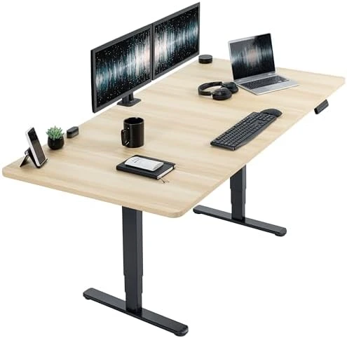 Electric Dual Motor Sit Stand Desk — Standing Desk, VIVO