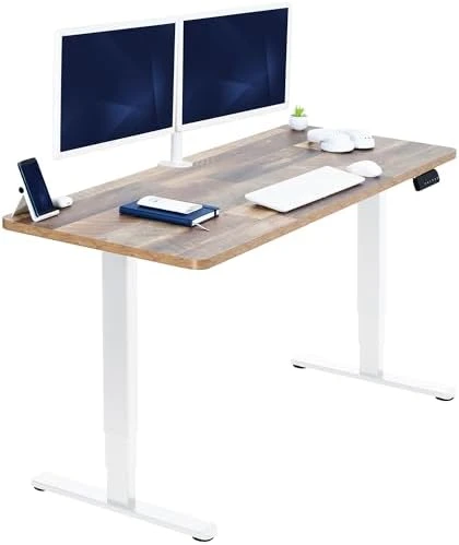 Electric Dual Motor Sit Stand Desk — Standing Desk, VIVO