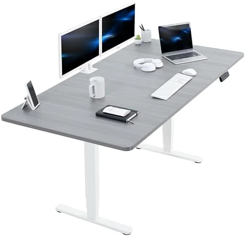Electric Dual Motor Sit Stand Desk — Standing Desk, VIVO