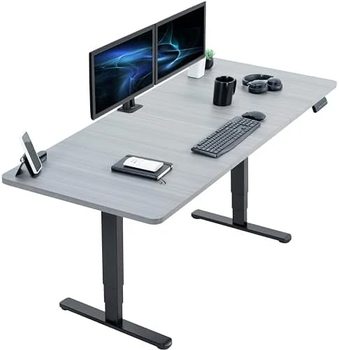 Electric Dual Motor Sit Stand Desk — Standing Desk, VIVO