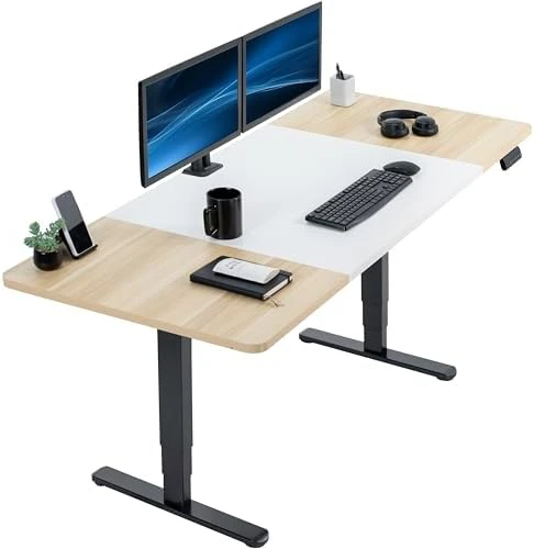 Electric Dual Motor Sit Stand Desk — Standing Desk, VIVO