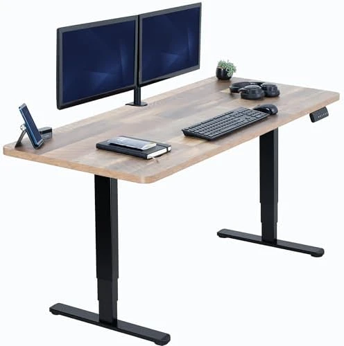 Electric Dual Motor Sit Stand Desk — Standing Desk, VIVO