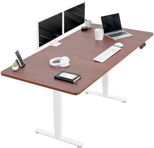Electric Dual Motor Sit Stand Desk — Standing Desk, VIVO