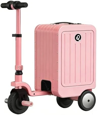 Electric Scooter Suitcase Smart Rideable Luggage 20" Motorized Suitcase — Smart Luggage, ZYATKSML