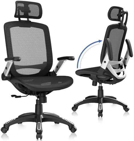 Ergonomic Office Chair with Footrest — Smart Chairs, GABRYLLY