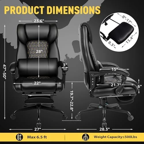 3D Kneading Massage Office Chair with Heat — Massage Chairs, EGSEAT