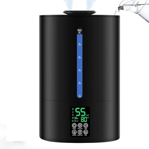 6L Top Fill Humidifier with Warm and Cool Mist — Humidifier, Coolfiqu