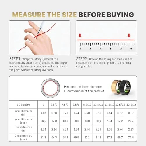 Health Tracker Ring — Smart Ring, UniJethro