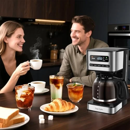 Programmable Coffee Maker 12 Cup, Hot and Iced — Coffee Maker, Taylor Swoden