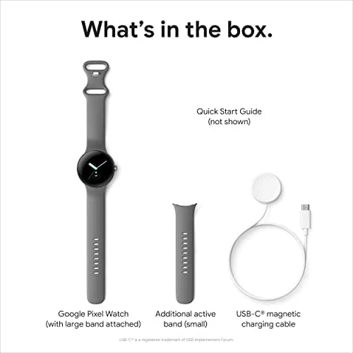 Smartwatch with Fitbit Activity Tracking — Smart Watch, Google