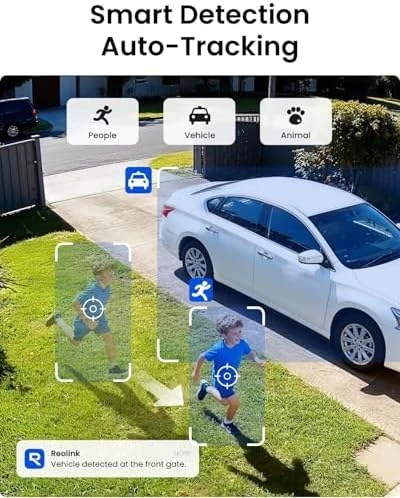 360° Auto-Tracking Solar Security Camera — Security Camera, Reolink