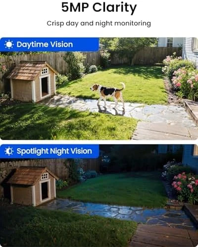 5MP Solar Security Camera — Security Camera, Reolink