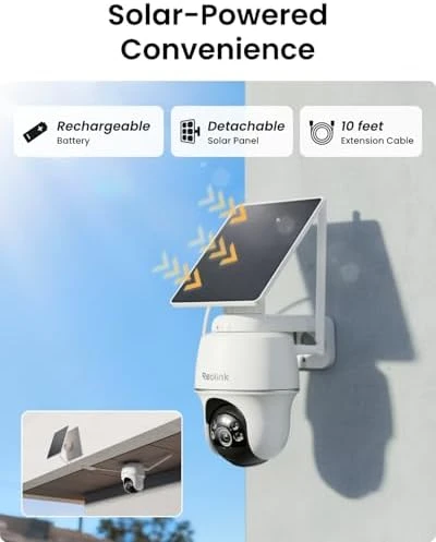 5MP Solar Security Camera — Security Camera, Reolink