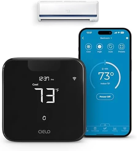 Breez Max Smart AC Controller — Smart Thermostat, Cielo
