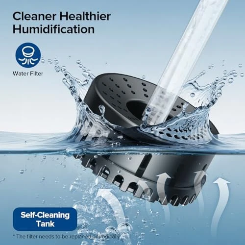 Smart Humidifier with App & Remote Control — Humidifier, Jingkey