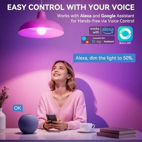 Smart Light Bulbs with Remote — Smart Light Bulb, Auxmir