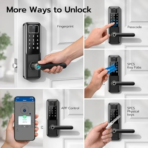 WiFi Video Smart Door Lock with Camera & Doorbell — Smart Lock, Nyboer