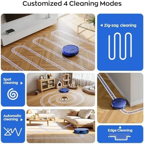2-in-1 Robot Vacuum and Mop Combo — Robot Vacuum, MANVN