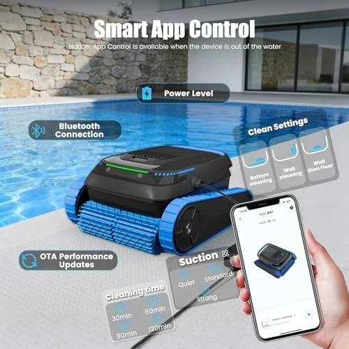 Automatic Robotic Pool Cleaner — Robot Vacuum, BOTLIFE