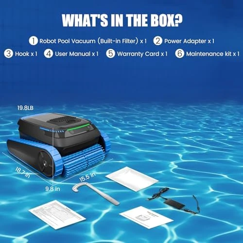 Automatic Robotic Pool Cleaner — Robot Vacuum, BOTLIFE
