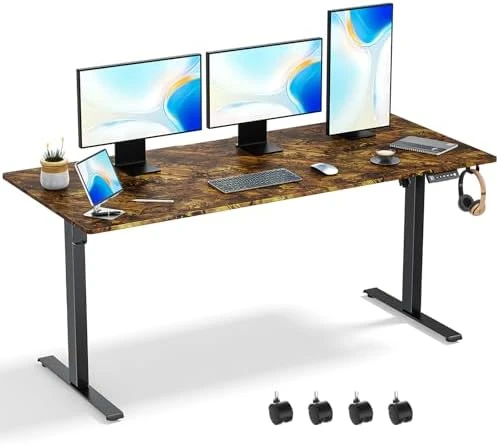 Electric Standing Desk Adjustable Height — Standing Desk, VVENACE