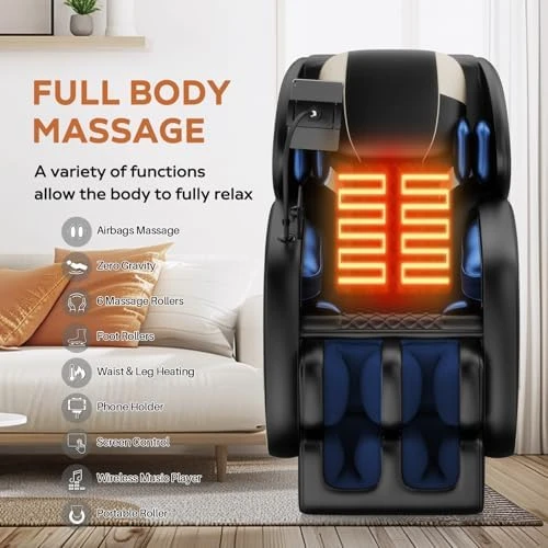Full Body Zero Gravity Massage Chair — Massage Chairs, ficsmate
