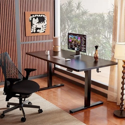 Height Adjustable Electric Standing Desk 55 x 28 Inches — Standing Desk, ErGear