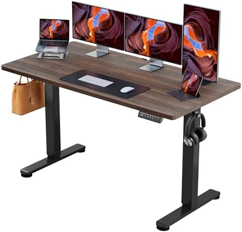 Height Adjustable Electric Standing Desk 55 x 28 Inches — Standing Desk, ErGear