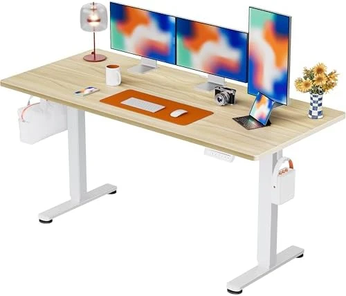 Height Adjustable Electric Standing Desk 55 x 28 Inches — Standing Desk, ErGear