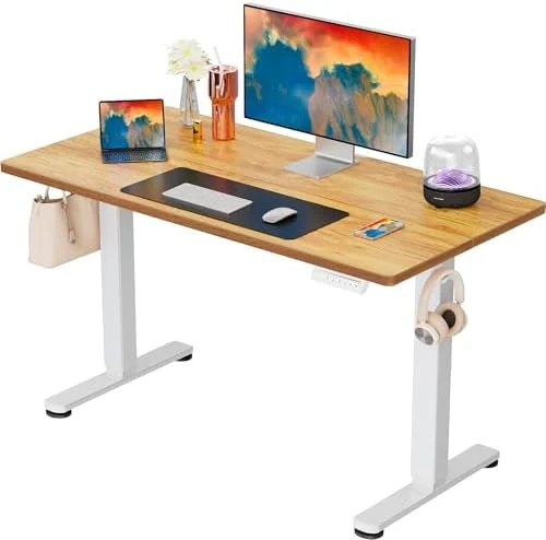 Height Adjustable Electric Standing Desk 55 x 28 Inches — Standing Desk, ErGear