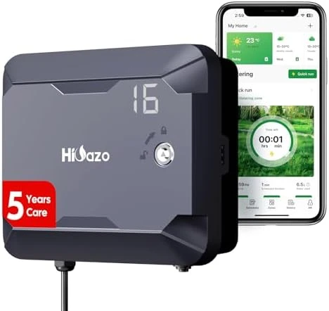 Outdoor Smart Sprinkler Controller with Protector — Irrigation System, HiOazo
