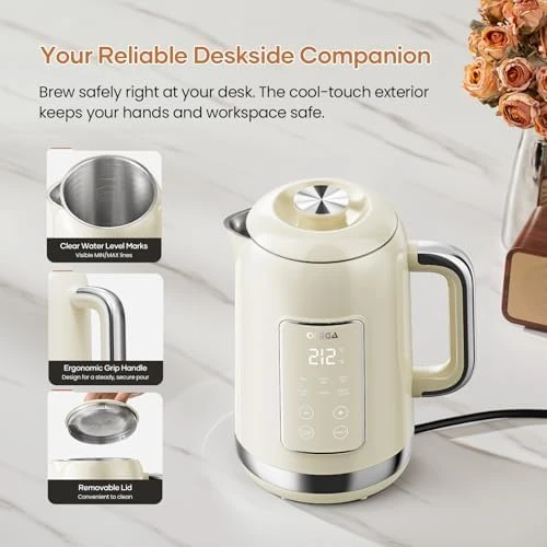 Smart Kettle with Temperature Control — Electric Kettle, OLEGA
