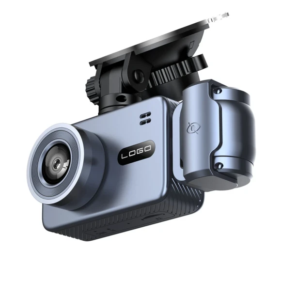 3 Channel Dash Cam with Front 2K, Cabin and Rear 720P — Dash Cam, S2Q