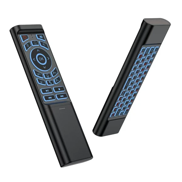 Dual Mode Backlit Air Mouse Wireless Keyboard Remote Control