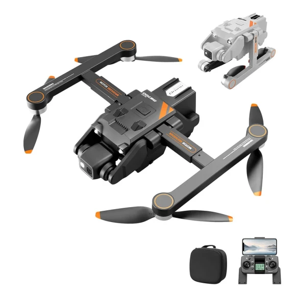 GPS 5G WiFi FPV with 180° Electric HD Dual Camera 360° Obstacle Avoidance Optical Flow Positioning Brushless Foldable RC... — Drone, PJC