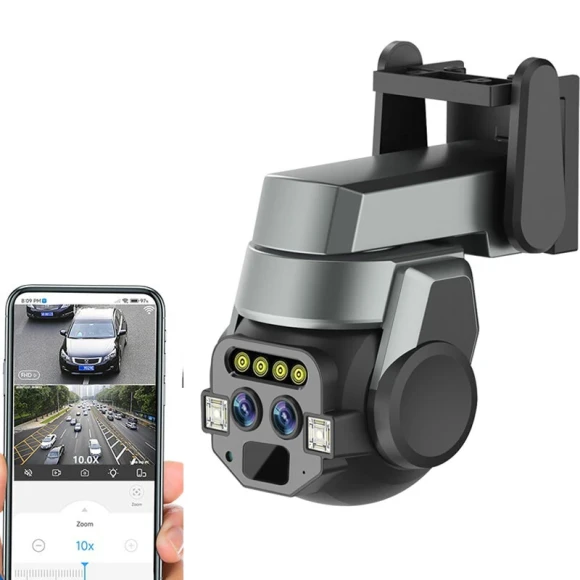 HD Dual-lens WiFi Surveillance Camera — Security Camera