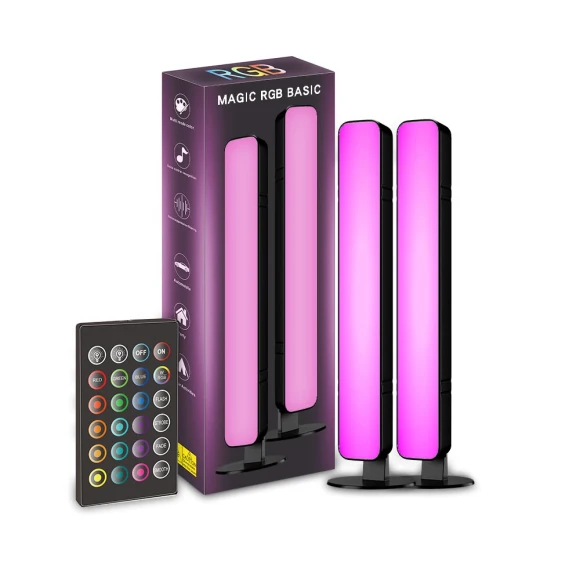 RGB Light Bar Rhythm Pickup Atmosphere Desktop Lamp — LED Strip Lights, LIXINCORDA