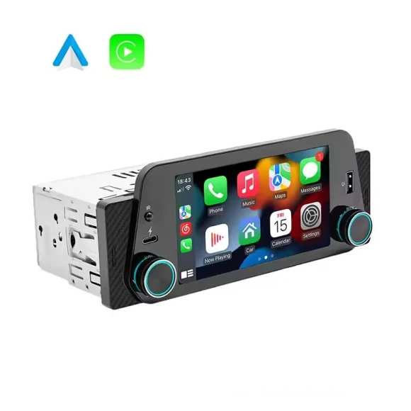 Single Din Car Stereo MP5 Player — Car Infotainment System