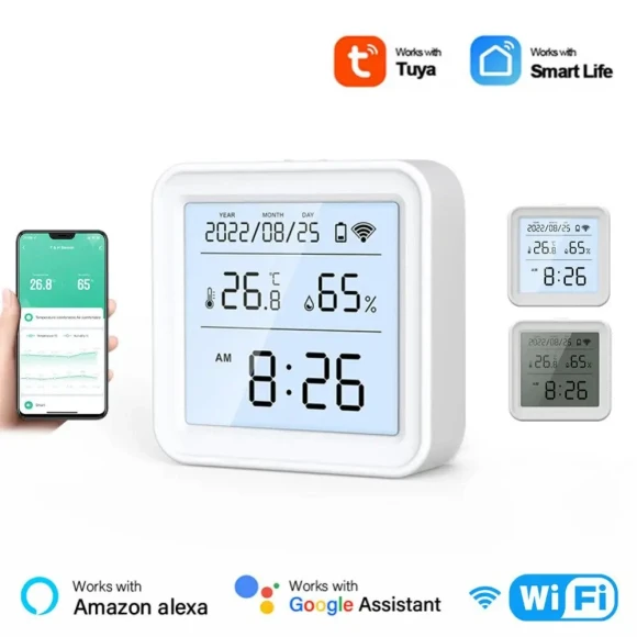 Smart WiFi Hygrometer Thermometer Sensor — Mold Detector, CCOWAY